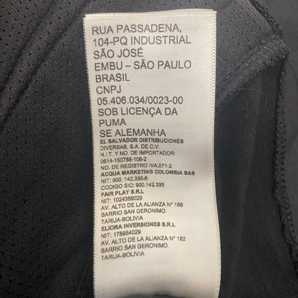 Puma Black Zip-Up Performance Jacket – Size M | Stretch & Lightweight - Picture 9 of 10